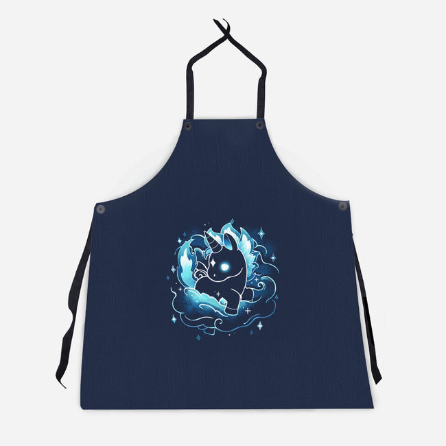Nebula Unicorn-Unisex-Kitchen-Apron-Vallina84