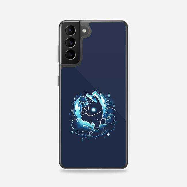 Nebula Unicorn-Samsung-Snap-Phone Case-Vallina84