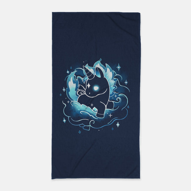 Nebula Unicorn-None-Beach-Towel-Vallina84