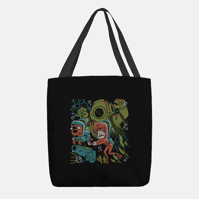 Mystery Dive-None-Basic Tote-Bag-estudiofitas