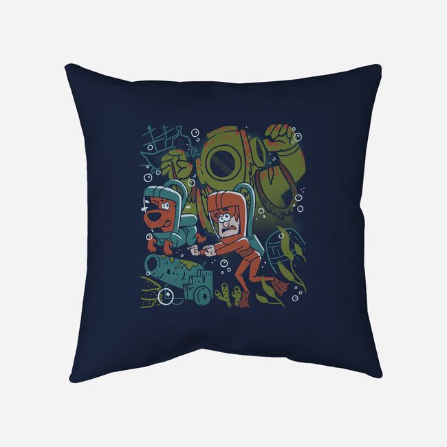 Mystery Dive-None-Removable Cover-Throw Pillow-estudiofitas