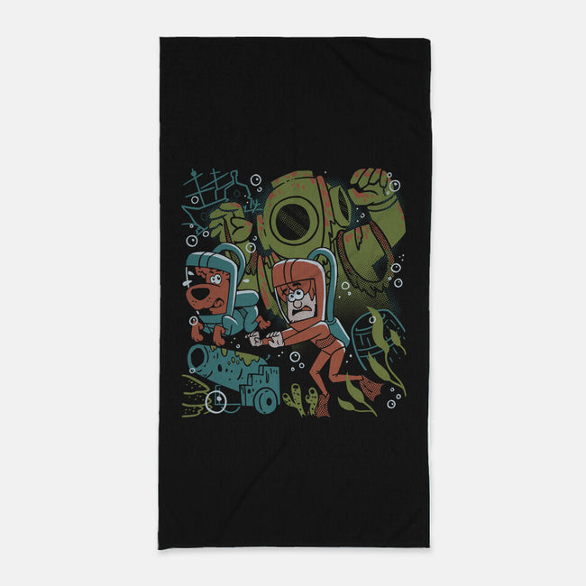 Mystery Dive-None-Beach-Towel-estudiofitas