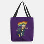 Katana Cat Rainbow Flag-None-Basic Tote-Bag-tobefonseca