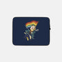 Katana Cat Rainbow Flag-None-Zippered-Laptop Sleeve-tobefonseca