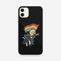 Katana Cat Rainbow Flag-iPhone-Snap-Phone Case-tobefonseca