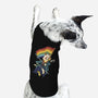 Katana Cat Rainbow Flag-Dog-Basic-Pet Tank-tobefonseca