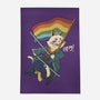 Katana Cat Rainbow Flag-None-Indoor-Rug-tobefonseca