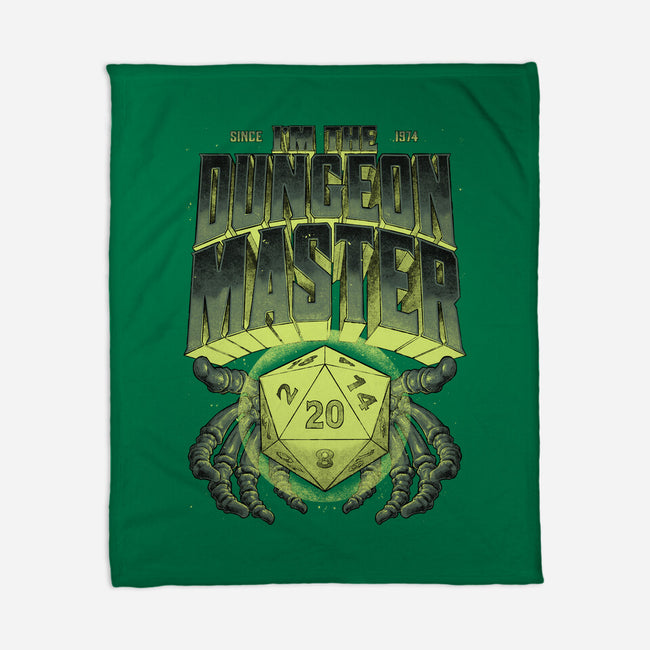 I'm The Dungeon Master-None-Fleece-Blanket-Studio Mootant