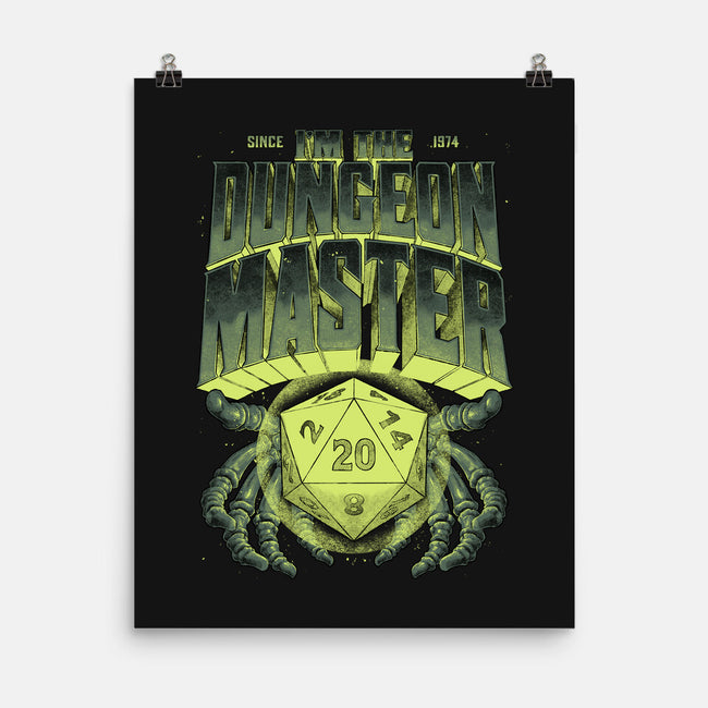 I'm The Dungeon Master-None-Matte-Poster-Studio Mootant