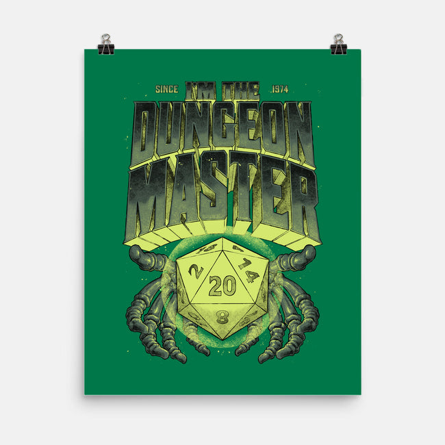 I'm The Dungeon Master-None-Matte-Poster-Studio Mootant