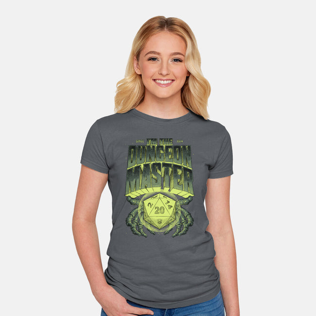 I'm The Dungeon Master-Womens-Fitted-Tee-Studio Mootant