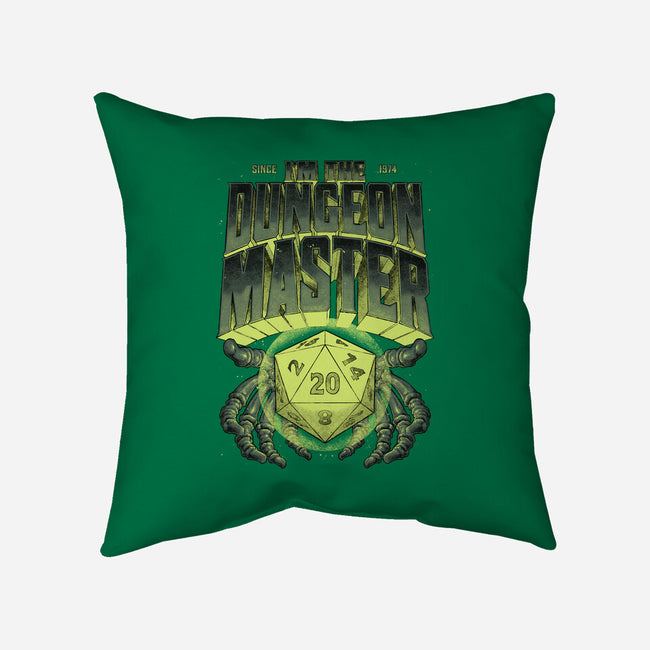 I'm The Dungeon Master-None-Removable Cover-Throw Pillow-Studio Mootant