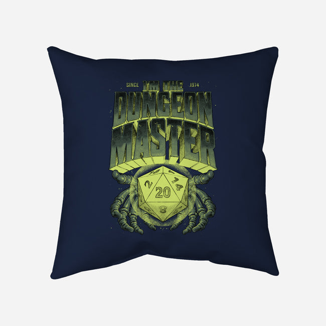I'm The Dungeon Master-None-Removable Cover-Throw Pillow-Studio Mootant