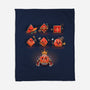 Dice Rpg-None-Fleece-Blanket-Vallina84