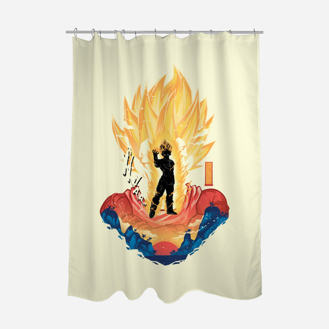 Prince Hero-None-Polyester-Shower Curtain-hypertwenty