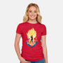 Prince Hero-Womens-Fitted-Tee-hypertwenty