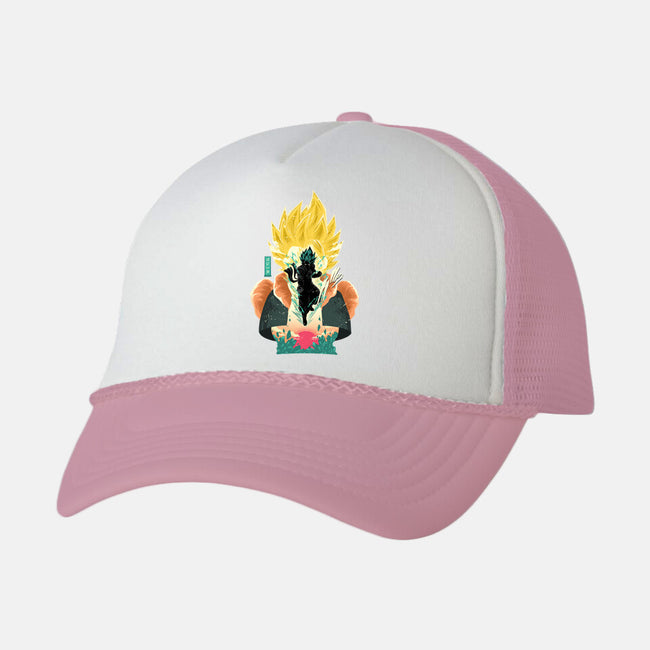 Potara Hero-Unisex-Trucker-Hat-hypertwenty