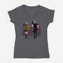 The Evil-Womens-V-Neck-Tee-zascanauta