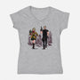 The Evil-Womens-V-Neck-Tee-zascanauta