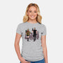 The Evil-Womens-Fitted-Tee-zascanauta