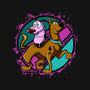 Scary Dogs-Womens-V-Neck-Tee-nickzzarto