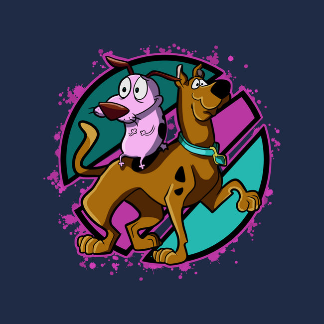 Scary Dogs-Womens-V-Neck-Tee-nickzzarto