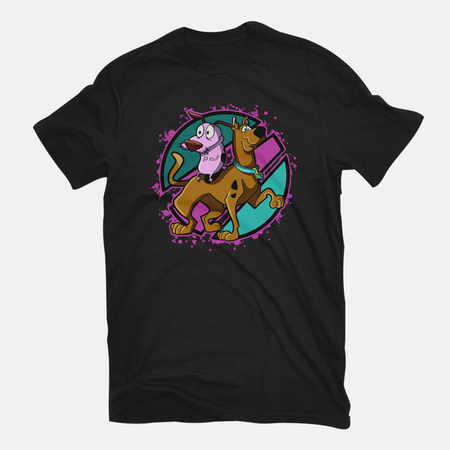 Scary Dogs-Womens-Basic-Tee-nickzzarto