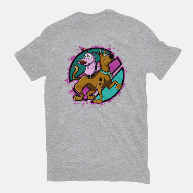 Scary Dogs-Womens-Basic-Tee-nickzzarto