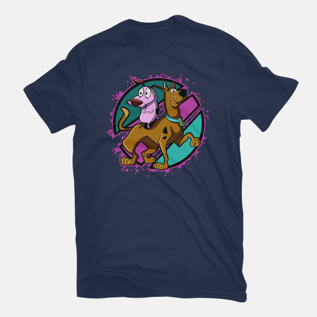 Scary Dogs-Womens-Basic-Tee-nickzzarto