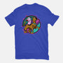 Scary Dogs-Womens-Fitted-Tee-nickzzarto