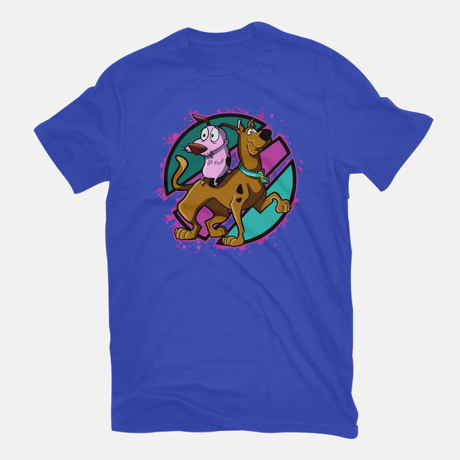 Scary Dogs-Womens-Basic-Tee-nickzzarto