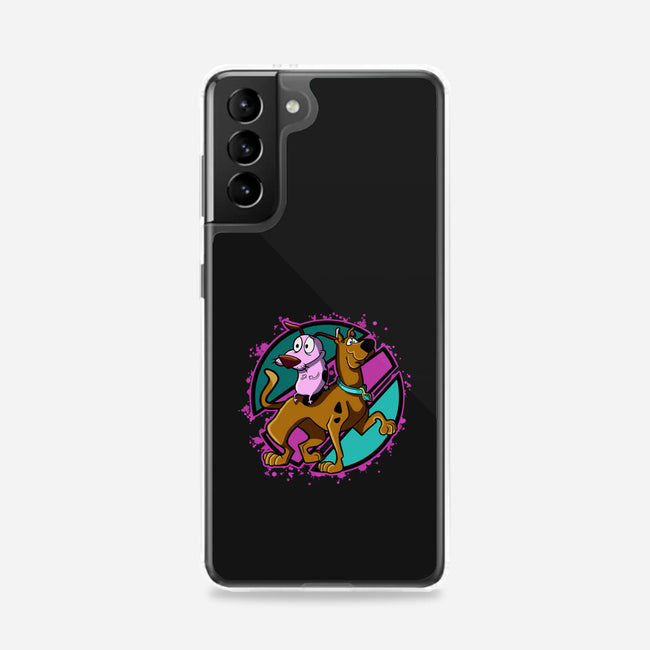 Scary Dogs-Samsung-Snap-Phone Case-nickzzarto