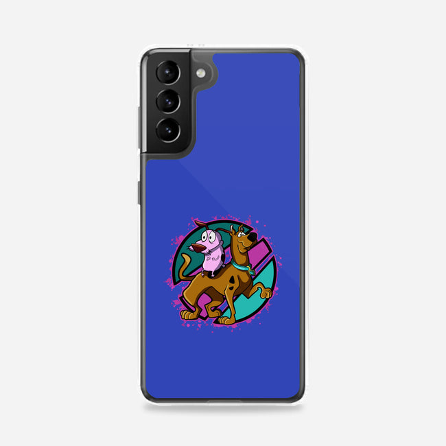 Scary Dogs-Samsung-Snap-Phone Case-nickzzarto