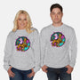 Scary Dogs-Unisex-Crew Neck-Sweatshirt-nickzzarto