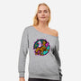 Scary Dogs-Womens-Off Shoulder-Sweatshirt-nickzzarto