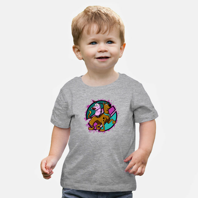 Scary Dogs-Baby-Basic-Tee-nickzzarto