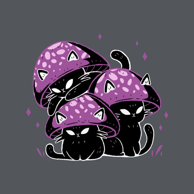 Mushroom Cats-Unisex-Crew Neck-Sweatshirt-xMorfina