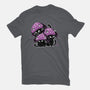 Mushroom Cats-Womens-Fitted-Tee-xMorfina
