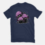 Mushroom Cats-Womens-Fitted-Tee-xMorfina