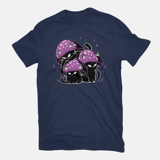 Mushroom Cats-Mens-Premium-Tee-xMorfina