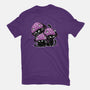 Mushroom Cats-Womens-Fitted-Tee-xMorfina