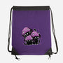 Mushroom Cats-None-Drawstring-Bag-xMorfina