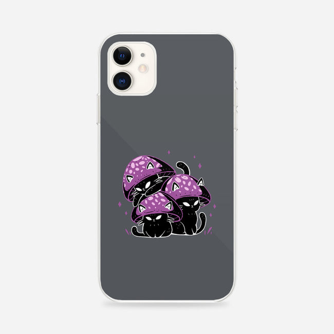 Mushroom Cats-iPhone-Snap-Phone Case-xMorfina