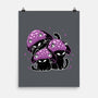 Mushroom Cats-None-Matte-Poster-xMorfina