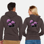 Mushroom Cats-Unisex-Zip-Up-Sweatshirt-xMorfina