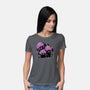 Mushroom Cats-Womens-Basic-Tee-xMorfina