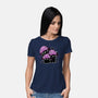 Mushroom Cats-Womens-Basic-Tee-xMorfina