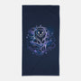 Nebula Lion-None-Beach-Towel-Vallina84