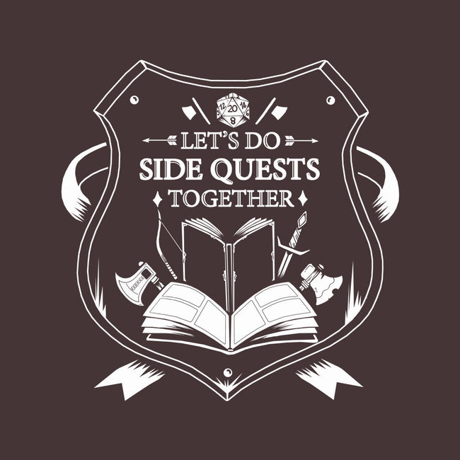 Side Quest-Unisex-Crew Neck-Sweatshirt-Vallina84