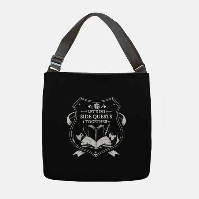 Side Quest-None-Adjustable Tote-Bag-Vallina84